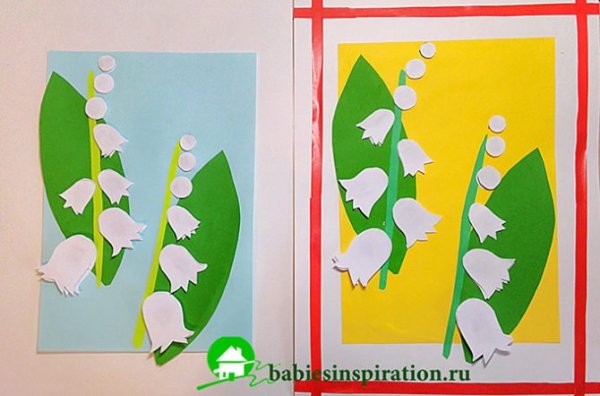 Весенняя аппликация