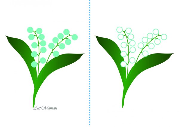 Поделка Ландыши