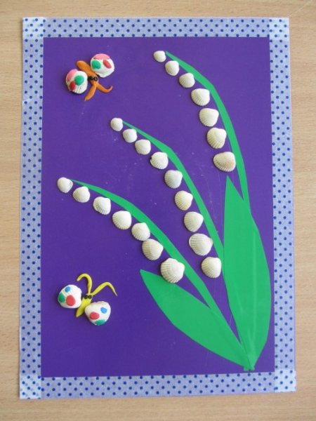 Ландыши поделка для детей