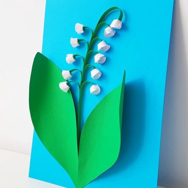 Весенняя аппликация для детей