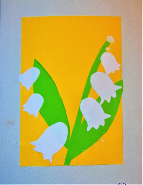 Весенняя аппликация