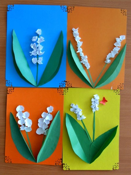 Весенняя аппликация