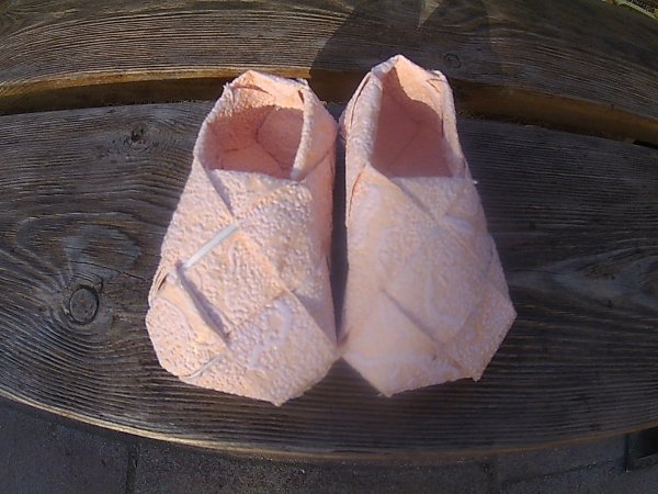 Плетение лаптей