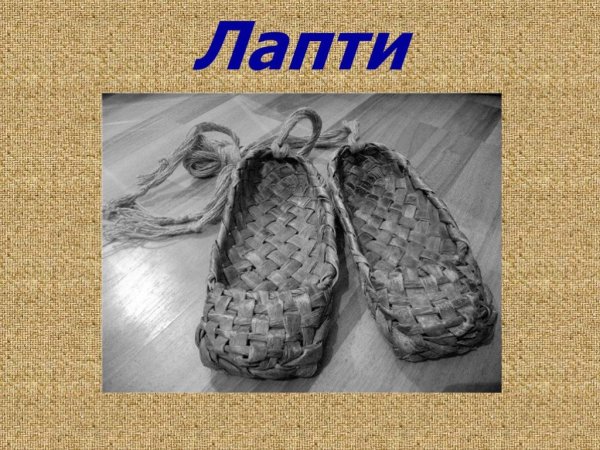 Спортивные лапти