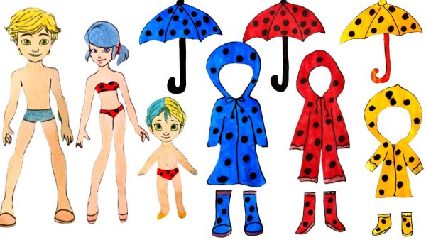 Куколки для вырезания