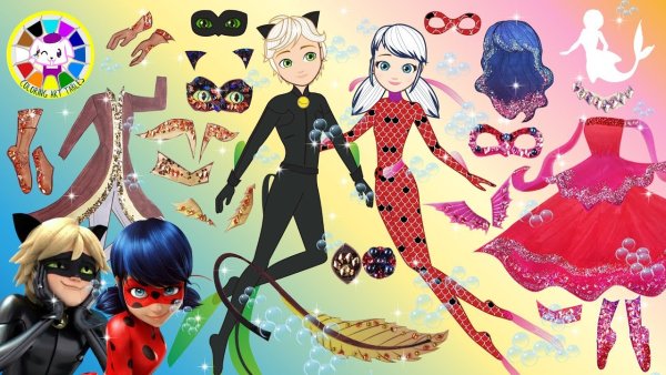 Переодевалка леди баг и супер кот