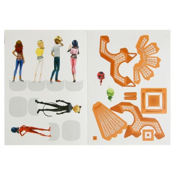 Бумажная кукла ледибак