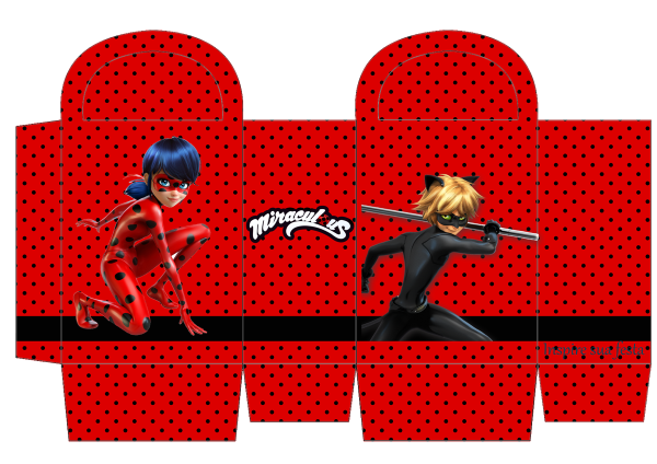 Пригласительные в стиле леди баг