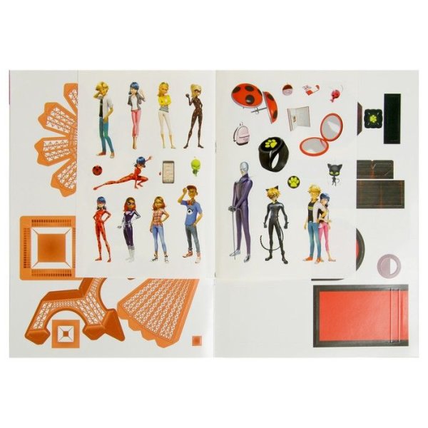 Бумажные куклы леди баг