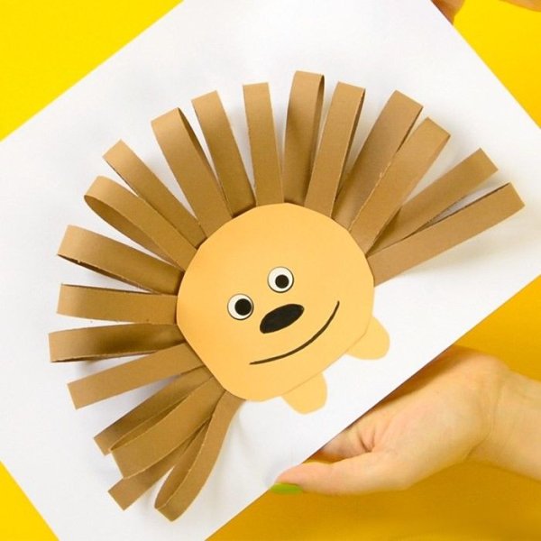 Поделки из цветной бумаги