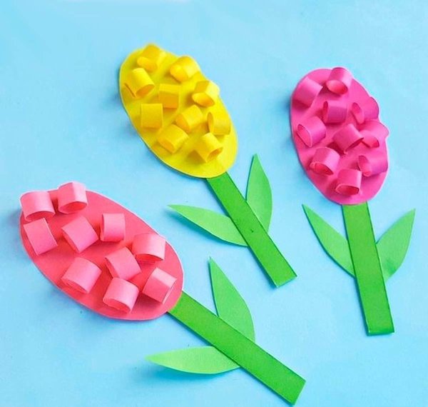 Цветок подделка дя детей