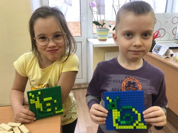 Аппликация лего