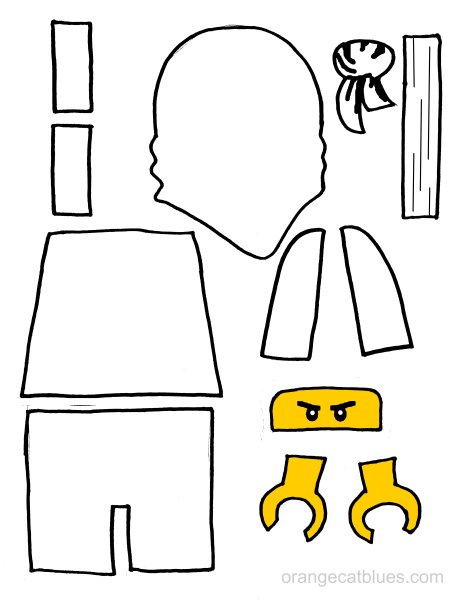 Аппликация Ниндзяго