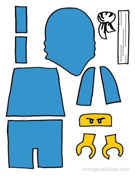 Аппликация лего