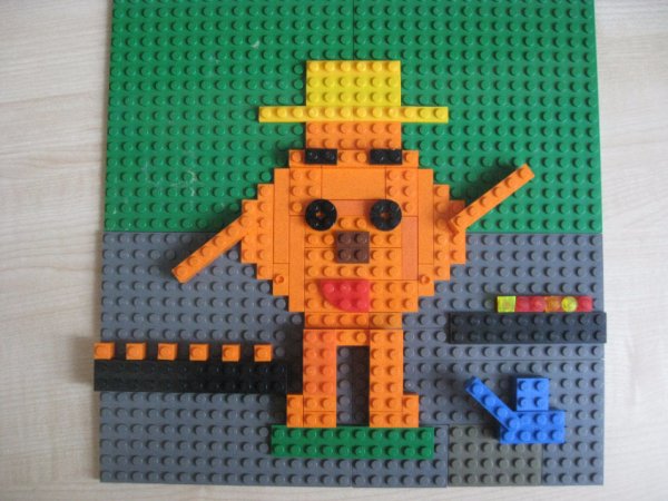 Мозаики из лего