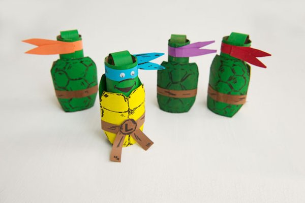 Черепашки ниндзя поделки