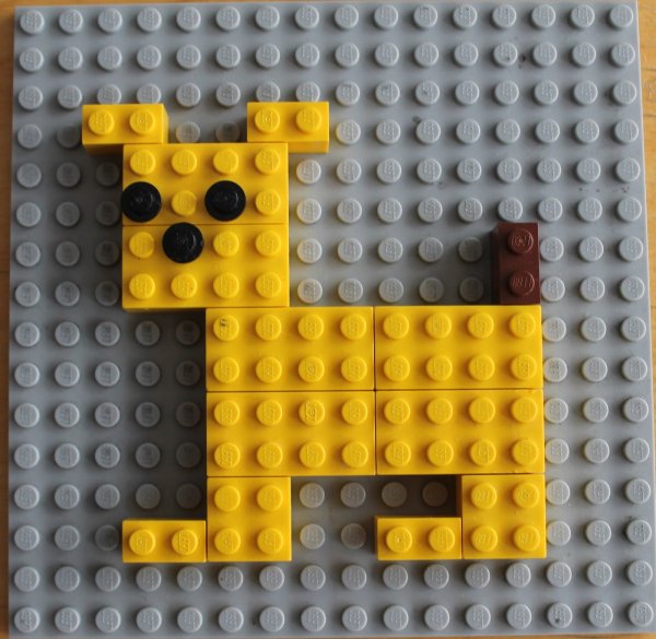 Мозаики из лего