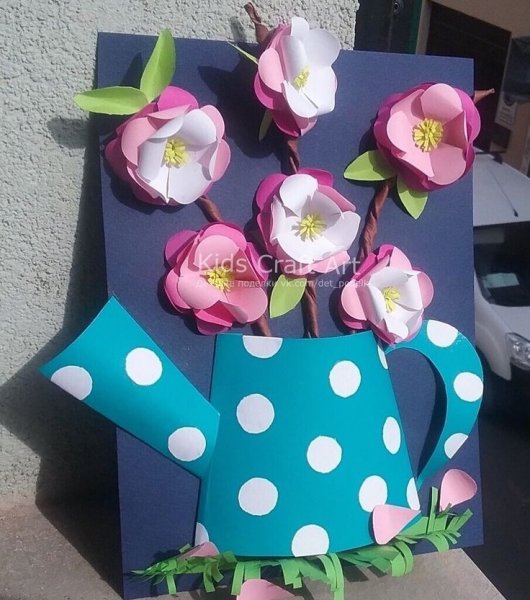 Весенние поделки объемные