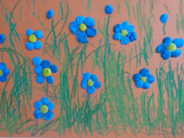 Лепка на тему Весна