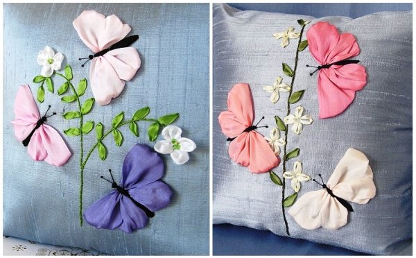 Цветы из ткани своими руками