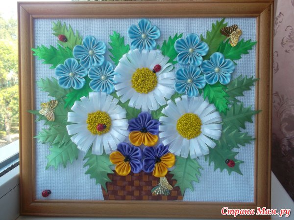 Панно "цветы"