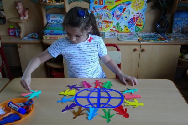 Дружат дети всей земли поделки