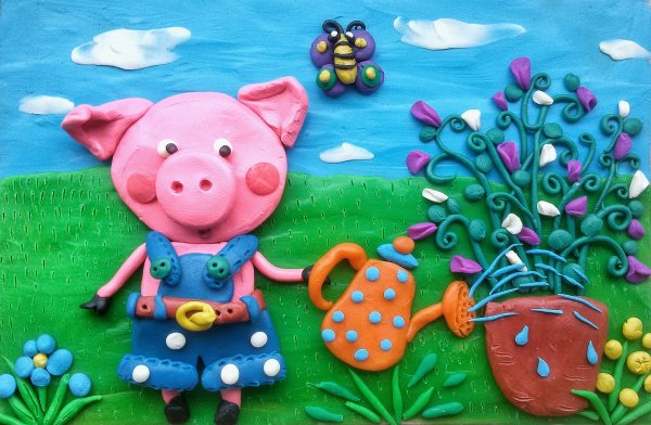 Поделки из пластилина