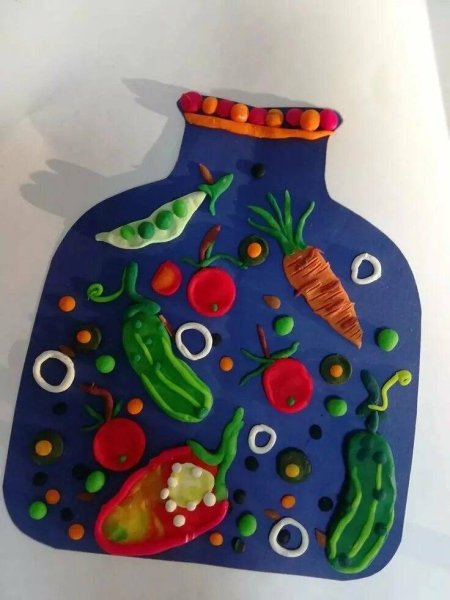 Пластилинография в детском саду