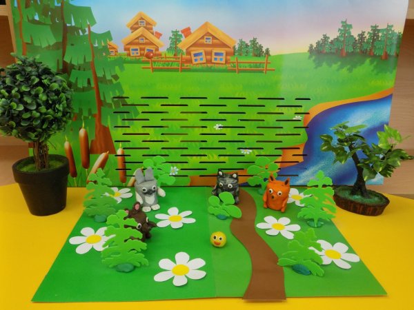 Макет природы для детского сада