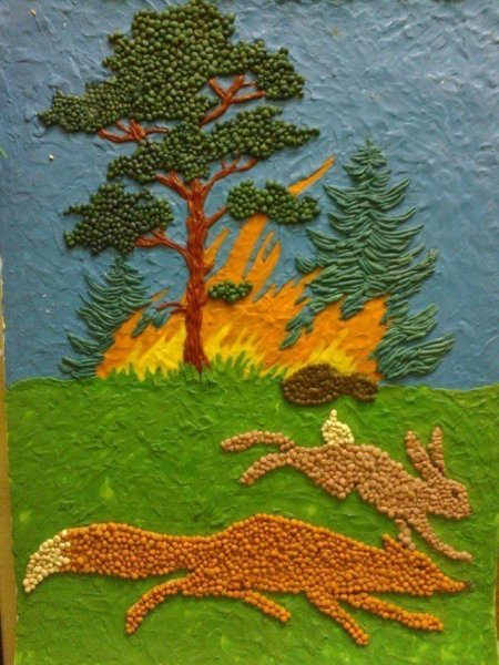 Поделки на противопожарную тему