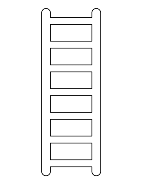 Лестница раскраска