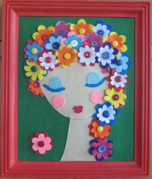 Творческие работы детей лето