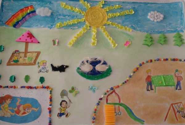 Рисование в садике