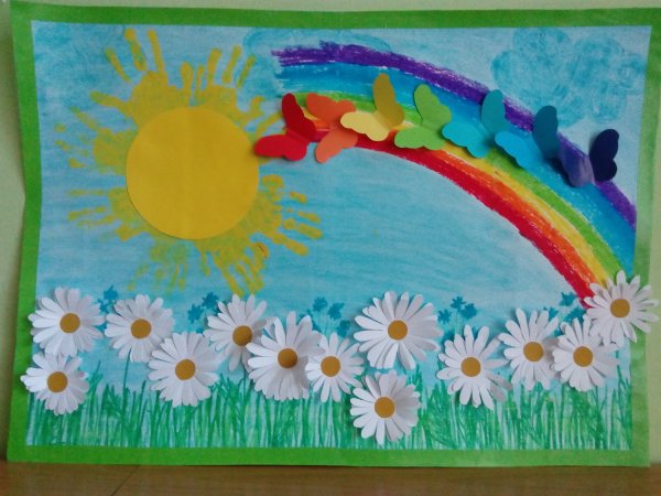 Аппликация лето