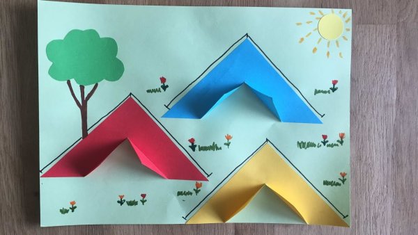 Летняя аппликация