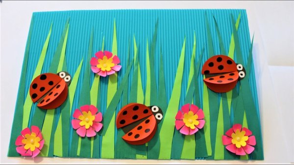 Летняя аппликация