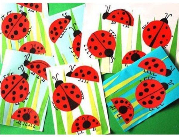 Аппликация лето