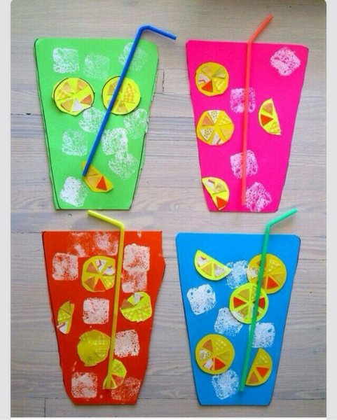 Летние поделки с детьми в детском саду