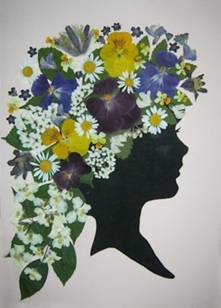 Весенняя аппликация