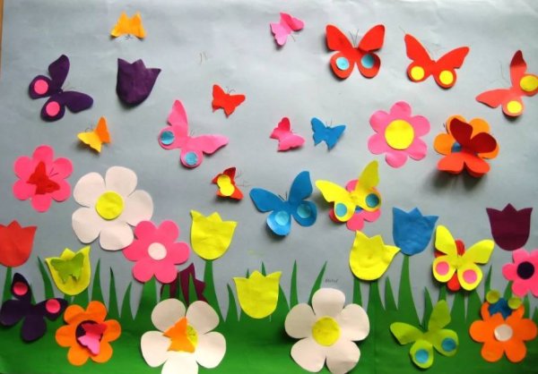 Аппликация в старшей группе