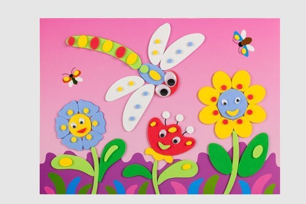 Аппликация на тему лето