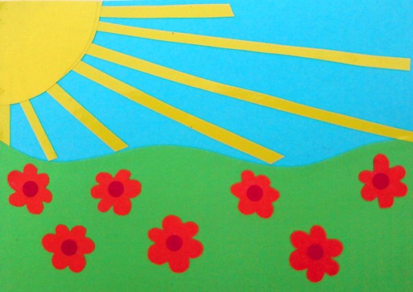 Аппликация для детей подготовительной группы