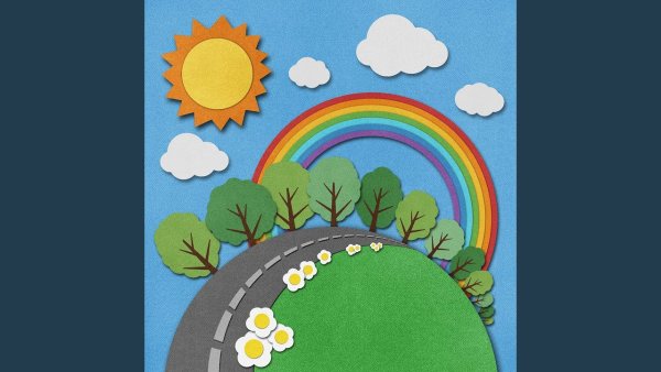 Аппликация природа