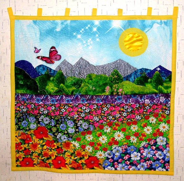 Картины из ткани