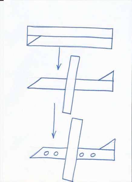 Аппликация летающие самолеты средняя группа