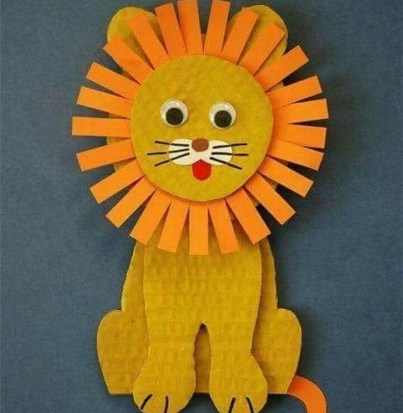 Поделки из цветной бумаги и картона