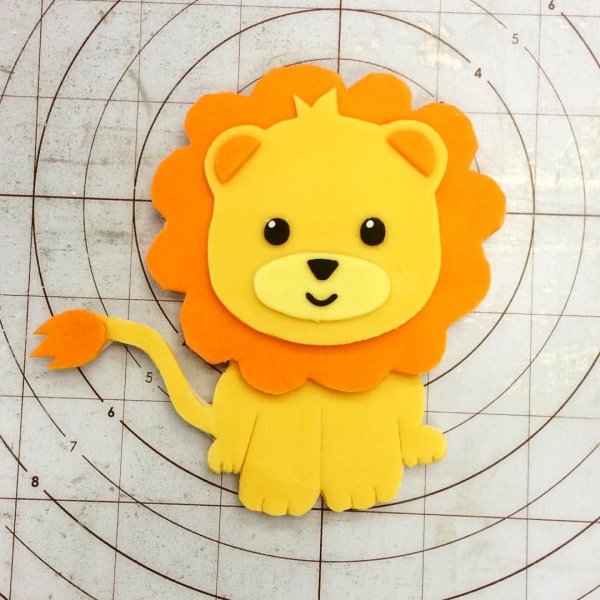 Львенок из бумаги
