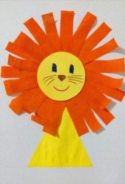 Поделка Лев