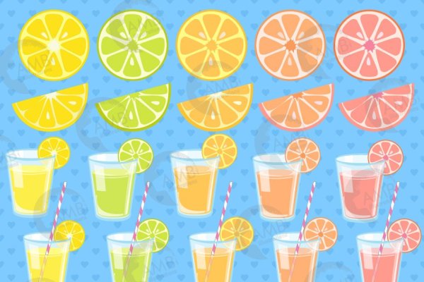 Аппликация лимонад в стакане