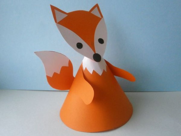 Игрушки из конуса